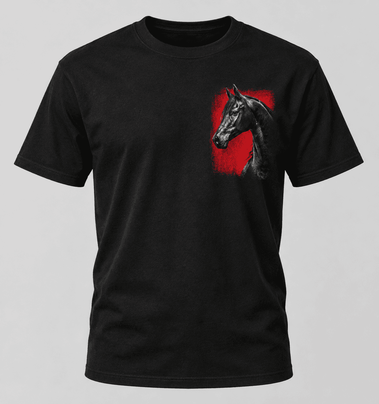 Black Horse Pocket Tee