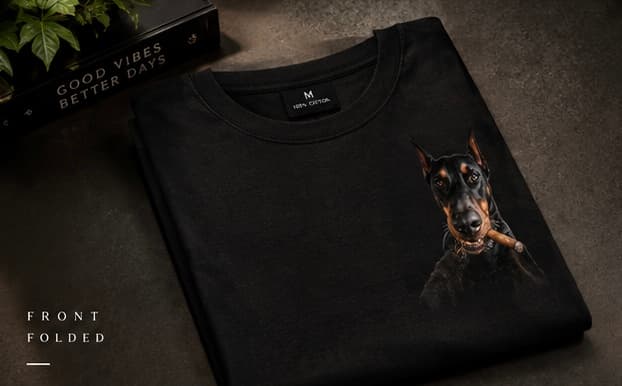 Doberman Pocket Tee